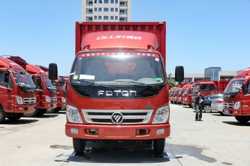 福田 奥铃TX 110马力 3.7米排半厢式轻卡
