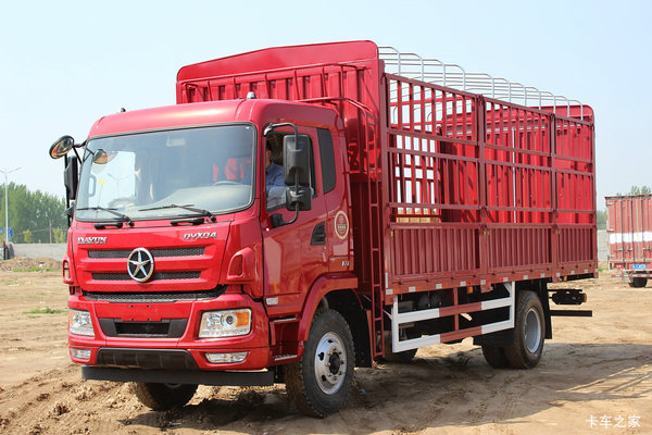 大运 N6中卡 180马力 4X2 6.8米仓栅式载货车(CGC5160CCYD4TAA)