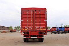 陕汽商用车 轩德中卡 190马力 4X2 6.75米仓栅式载货车(SX5168CCYGP4)