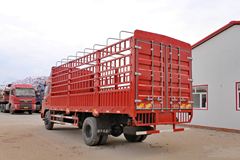 陕汽商用车 轩德中卡 190马力 4X2 6.75米仓栅式载货车(SX5168CCYGP4)