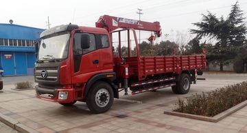 福田瑞沃 168马力 4X2 6.3吨随车吊(BJ5165JSQ-2)