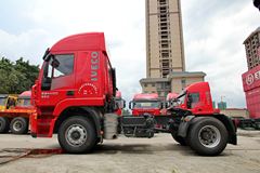 上汽红岩 杰狮M100重卡 350马力 4X2牵引车(CQ4185HTG361)