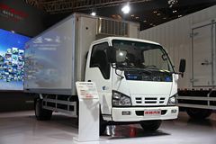 庆铃 五十铃600P 130马力 4X2 冷藏车(QL5040XLCA1HAJ)