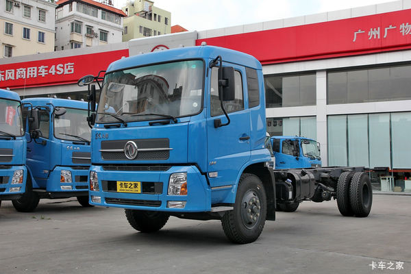 东风商用车 天锦中卡 210马力 4X2排半载货车底盘(DFL1140B10)