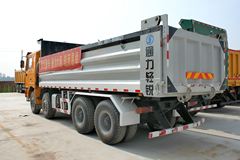 陕汽 德龙F3000重卡 336马力 8X4 9.3米栏板载货车(轻量化版)(SX1315NT456)
