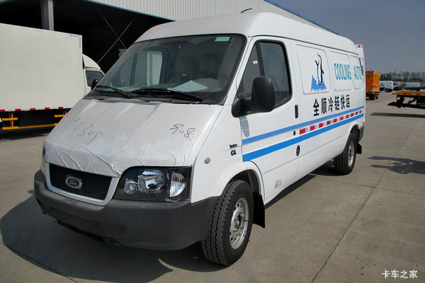 江铃 经典全顺 109马力 封闭式冷藏车(JX5049XLCXHMA)