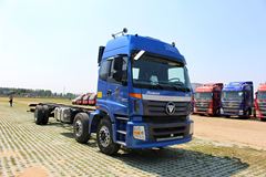 福田 欧曼ETX 6系重卡 245马力 6X2 9.53米厢式载货车底盘(BJ5257XXY-XA)