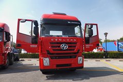 上汽红岩 杰狮M100重卡 390马力 6X2 LNG牵引车(CQ4256HTG303TC)