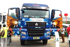 中国重汽 汕德卡SITRAK C7H重卡 440马力 6X2R牵引车(彩绘后提升桥)(ZZ4256V323HD1)