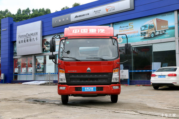 中国重汽HOWO 统帅 141马力 3360轴距单排轻卡底盘(宽体)(ZZ1047F341BD145)