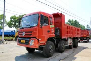 东风特商 240马力 8X2 7.6米自卸车(速比4.875)(EQ3319GFV)外观图片