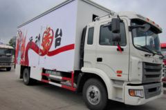 江淮 格尔发K3中卡 160马力 4X2 6.8米排半舞台车(HYS5161XWTH4)