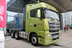 福田 欧曼GTL 6系重卡 超能版 460马力 6X4牵引车(绿色)(BJ4259SNFKB-XF)