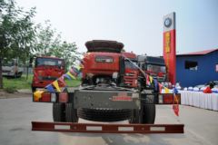 重汽王牌 7系中卡 160马力 4X2 6.1米仓栅式载货车底盘(CDW5121CCYHA1R4)