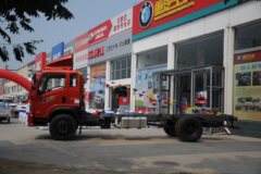 重汽王牌 7系中卡 160马力 4X2 6.1米仓栅式载货车底盘(CDW5121CCYHA1R4)