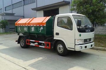 东风 多利卡D6 99马力 4X2 可卸式垃圾车(楚飞牌)(CLQ5070ZXX4)