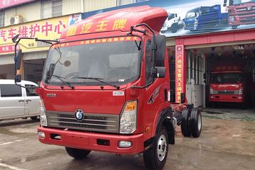 重汽王牌 7系 129马力 3.8米排半栏板轻卡底盘(CDW1040HA3Q4)