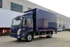 跃进 超越C300-33 125马力 4.1米单排厢式轻卡(德邦蓝 液压尾板)(NJ1041ZFDCMZ) 跃进 超越C300-33 125马力 4.1米单排厢式轻卡(德邦蓝 液压尾板)(NJ1041ZFDCMZ)