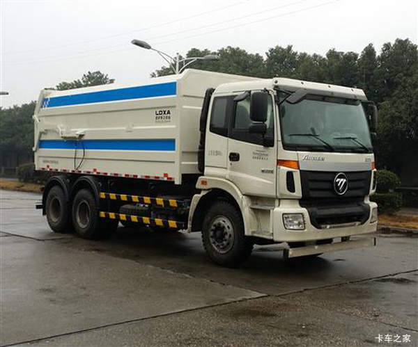 福田 欧曼ETX 5系 270马力 6X4 垃圾车(BJ5252ZLJE4-H1)