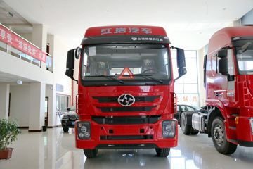 上汽红岩 杰卡C100重卡 350马力 4X2牵引车(半高顶)(CQ4185ZTVG361)