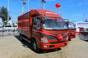 福田 欧马可3系 156马力 5.75米排半仓栅式轻卡(BJ5129CCY-A1)