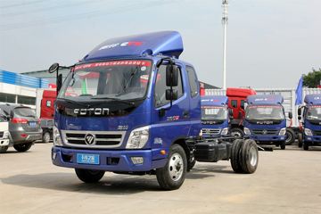 福田 奥铃CTX 118马力 3.735米排半厢式轻卡底盘(BJ5049XXY-CF)