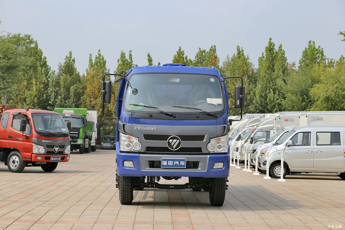 福田瑞沃 金刚Q3 工程型 130马力 4X2 5.2米自卸车
