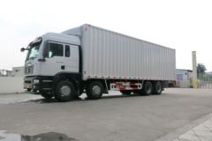 中国重汽 汕德卡SITRAK C5H重卡 340马力 8X4 9.5米飞翼式载货车(ZZ5316XXYN466GD1)