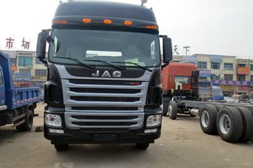 江淮 格尔发A5W重卡 标载型 310马力 8X4 9.5米排半厢式载货车(一汽10挡)(HFC5311XXYP2K4H45F)