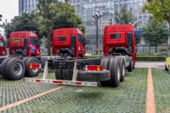 福田 欧曼GTL 6系重卡 超能版 350马力 8X4 9.5米载货车底盘(BJ5319CCY-XH) 福田 欧曼GTL 6系重卡 超能版 350马力 8X4 9.5米载货车底盘(BJ5319CCY-XH)