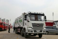 陕汽重卡 德龙新M3000 290马力 8X4 7.6米自卸车(压裂砂罐车)(SX3316HR406)