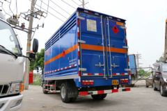 江淮 骏铃 120马力 4X2 爆破器材运输车(HFC5045TQPXZ)(蓝色)