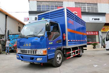 江淮 骏铃 120马力 4X2 爆破器材运输车(HFC5045TQPXZ)(蓝色)