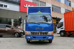 江淮 骏铃 120马力 4X2 爆破器材运输车(HFC5045TQPXZ)(蓝色)