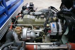 江淮 骏铃 120马力 4X2 爆破器材运输车(HFC5045TQPXZ)(蓝色)