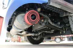 江淮 骏铃 120马力 4X2 爆破器材运输车(HFC5045TQPXZ)(蓝色)