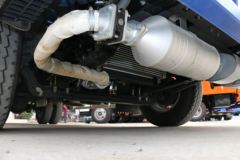 江淮 骏铃 120马力 4X2 爆破器材运输车(HFC5045TQPXZ)(蓝色)