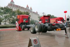 江淮 格尔发K3W重卡 280马力 8X4载货车底盘(双提升)(HFC1311P1K4G44S2V)