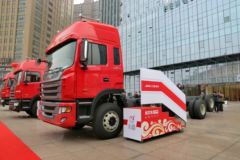 江淮 格尔发K3W重卡 280马力 8X4载货车底盘(双提升)(HFC1311P1K4G44S2V)