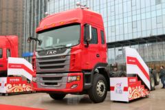 江淮 格尔发K3W重卡 280马力 8X4载货车底盘(双提升)(HFC1311P1K4G44S2V)