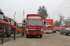 中国重汽HOWO 悍将 115马力 4.2米单排仓栅式轻卡(ZZ5047CCYD3415D145)