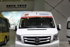 福田商务车 图雅诺S 161马力 封闭厢式货车(商旅版长轴)