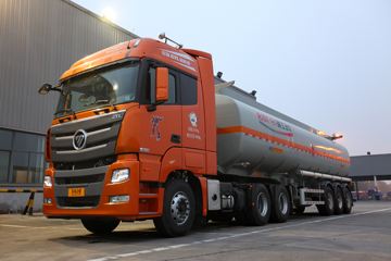 福田 欧曼GTL 6系重卡 超能版 430马力 6X4牵引车(危险品运输)(BJ4259SNFKB-XL)