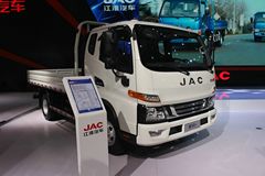 江淮 骏铃V6 160马力 3.9米排半栏板轻卡