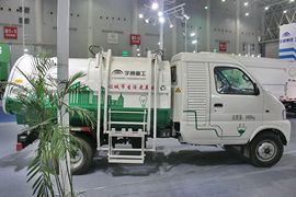 东风小康底盘 垃圾运输车外观图片