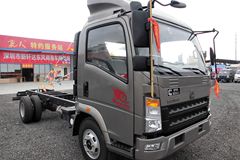 中国重汽HOWO 统帅 154马力 3800轴距单排轻卡底盘(ZZ1107G381CD1)