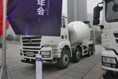 陕汽重卡 德龙新M3000 336马力 8X4 混凝土搅拌车(SX5316GJBMK306)