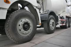 陕汽重卡 德龙新M3000 336马力 8X4 混凝土搅拌车(SX5316GJBMK306)