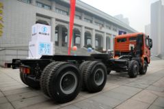陕汽重卡 德龙X3000黄金版 480马力 8X4 自卸车底盘(SX33165T456)
