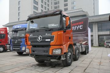 陕汽重卡 德龙X3000黄金版 480马力 8X4 自卸车底盘(SX33165T456)